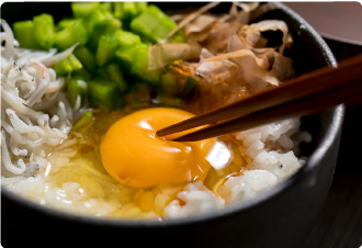 サボテンでネバネバをプラス！STKG〜サボテン卵かけご飯〜のレシピ